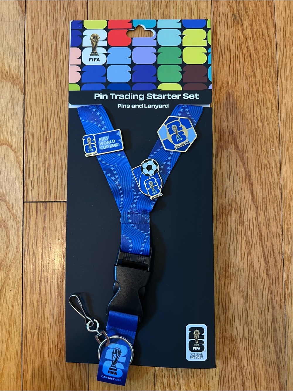 NWT FIFA World Cup 2026 Pin Trading Starter Set